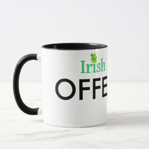 Fab Tasse Funny Irish Coffee Gag