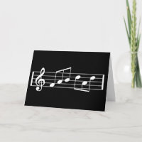 Fab Vater Musiknote Geburtstagskarte Treble Clef