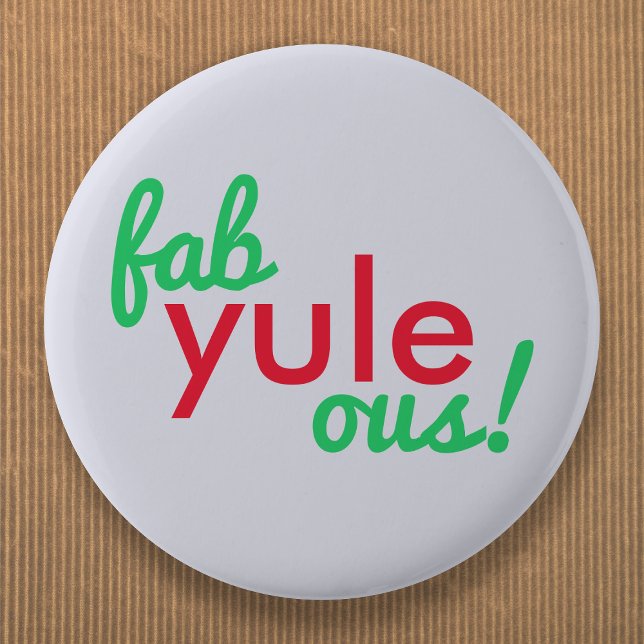 Fab Weihnachten Ous | Fabulous Christmas Stylish F Button (Von Creator hochgeladen)