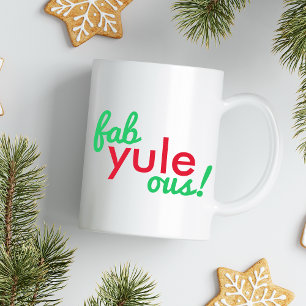 Fab Weihnachten Ous   Fabulous Christmas Stylish F Kaffeetasse