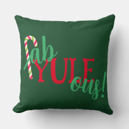 Fab-WEIHNACHTEN-ous! Weihnachtsfeiertag Kissen