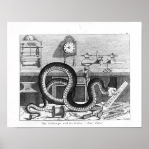 Fabel der Schlange und der Dateien Poster