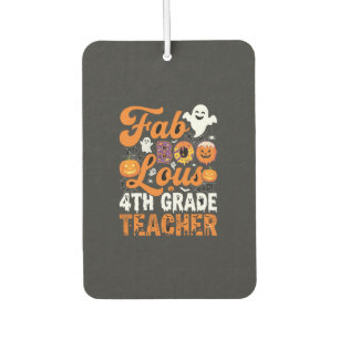 Fabel-hafte 4. Klasse Lehrer Halloween Autolufterfrischer