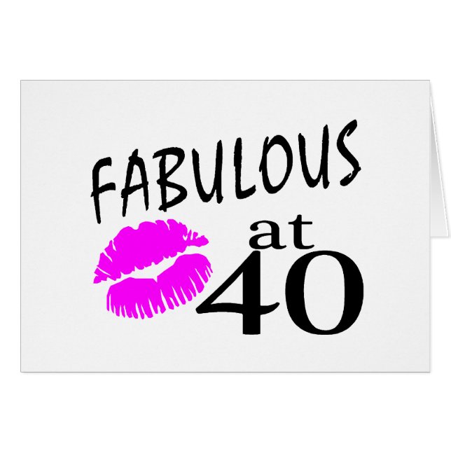 Fabelhaft bei 40 (Vorderseite (Horizontal))