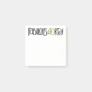 Fabelhaft bei 40 grünen 3" x 3" Post-it®-Notizen Post-it Klebezettel