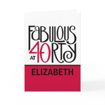 Fabelhaft bei 40 rot