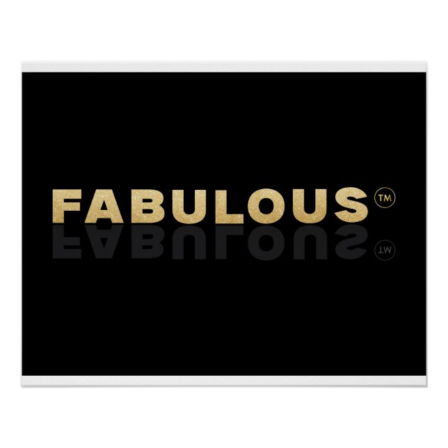 Fabelhaft mit Trademark Poster (Vorderseite)