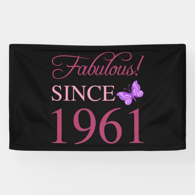 Fabelhaft seit 1961 banner (Horizontal)