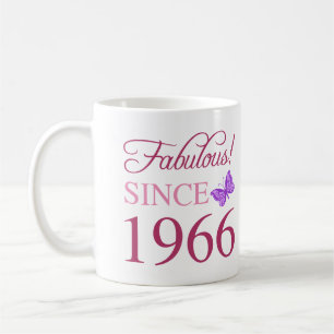 Fabelhaft seit 1966 60. Geburtstag Kaffeetasse