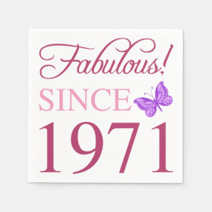 Fabelhaft seit 1971 serviette
