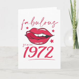 Fabelhaft seit 1972 karte