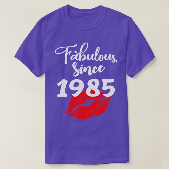 Fabelhaft seit 1985 T-Shirt (Design vorne)