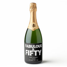 Fabelhaft und Fünfzig Geburtstag Bold Script Custo