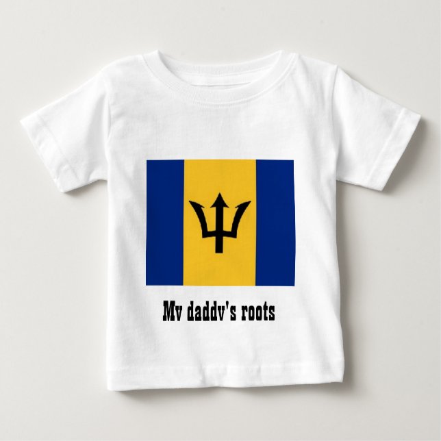 fabelhafte Barbados Baby T-shirt (Vorderseite)