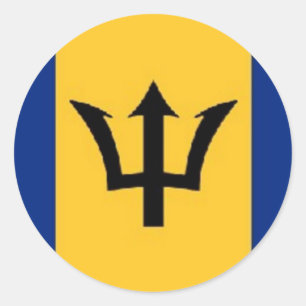 fabelhafte Barbados Runder Aufkleber