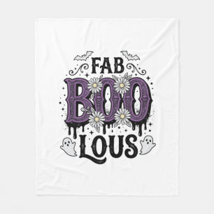 Fabelhafte Boo Halloween Vintage Geist Shirt Desig Fleecedecke