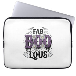 Fabelhafte Boo Halloween Vintage Geist Shirt Desig Laptopschutzhülle