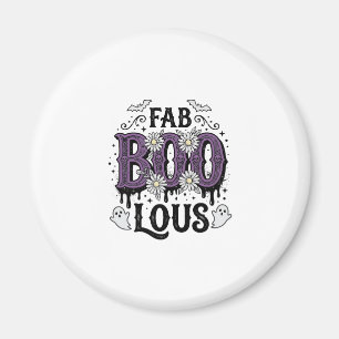 Fabelhafte Boo Halloween Vintage Geist Shirt Desig Magnet