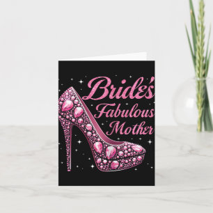 Fabelhafte Braut der Mutter Glücklicher Hochzeitst Karte