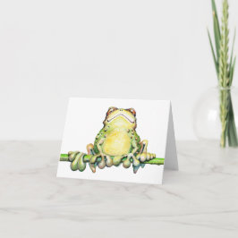 Fabelhafte Frosch-Anmerkungs-Karte - 5,6" x 4" Karte