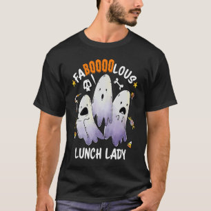 Fabelhafte Mittagessen-Dame Gruselige Schule Hallo T-Shirt