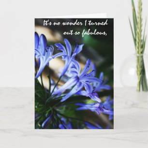 Fabelhafte Sohn-Mutter-Tageskarte Karte