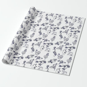 Fabelhafte Vögel Geschenkpapier