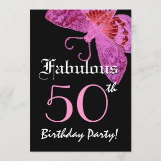 Fabelhafter 50 einladung