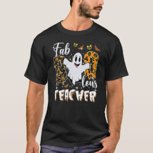 Fabelhafter Lehrer Halloween Grusel Geist Kostüm T-Shirt