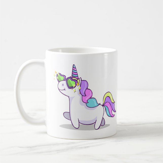 Fabelhaftes Einhorn Kaffeetasse (Links)