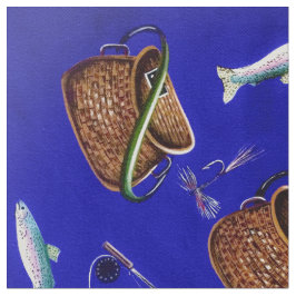 Fabelhaftes Fischen-Gewebe Stoff