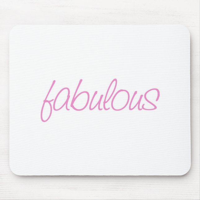 Fabelhaftes Mousepad im Rosa (Vorne)
