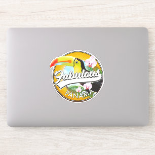 Fabelhaftes Panama Retro-Logo Aufkleber