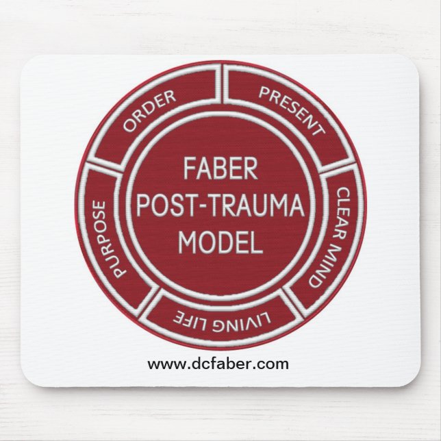 Faber-Posten-Trauma-Modell-Mausunterlage Mousepad (Vorne)