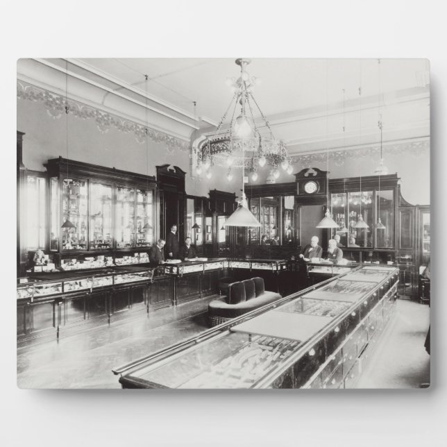 Faberge Emporium (b/w-Foto) Fotoplatte (Vorderseite)