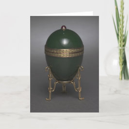 Fabergé Oaster Grußkarte Feiertagskarte