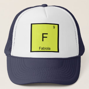 Fabiola Name Chemie Element Periodensystem Truckerkappe