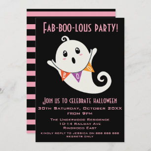 FABOLOUS HALLLOWEEN PARTY EINLADUNG