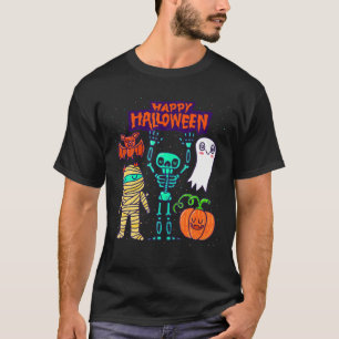 Faboolous 4th Grade Teacher Fabulous Boo Ghost Fou T-Shirt