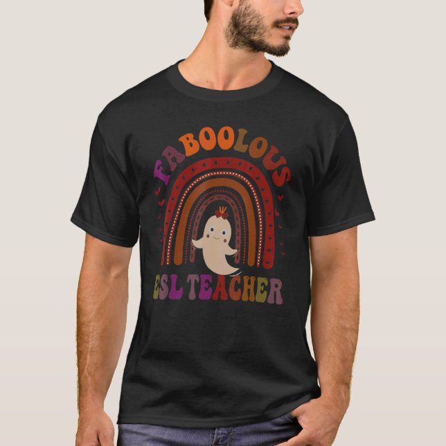 Faboolous ESL-LEHRER-Kostüm Das ist mein Spooky 1 T-Shirt (Vorderseite)