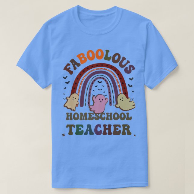 FABOOLOUS HOMESCHOOL TEACHER Costume This Is My Sc T-Shirt (Design vorne)