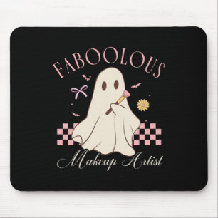 Faboolous Makeup Artist Cosmetologe Niedlich Ghost Mousepad