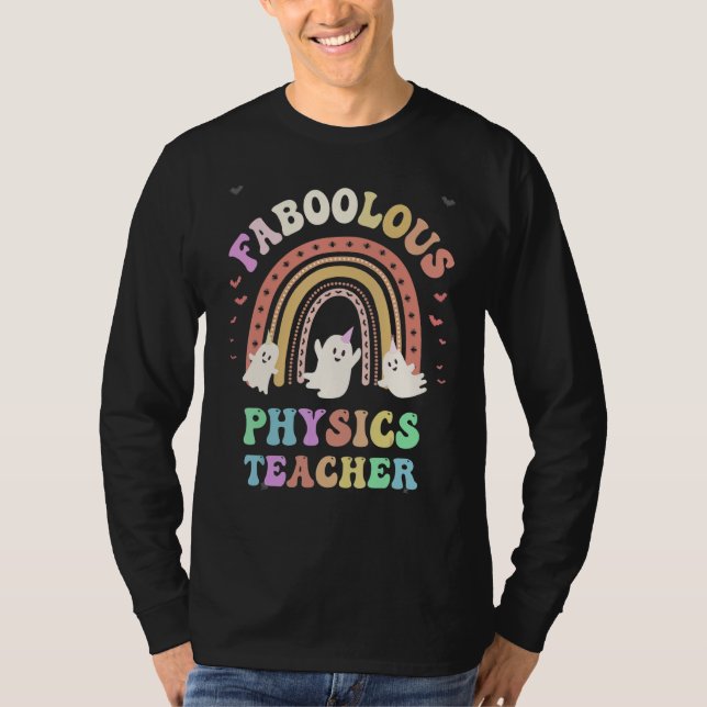 Faboolous PHYSICS TEACHER Costume This Is My Spook T-Shirt (Vorderseite)