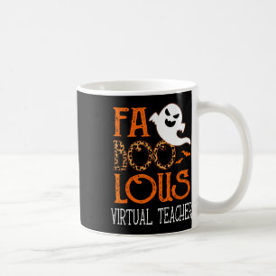 Faboolous virtueller Lehrer über Halloween-Party F Kaffeetasse