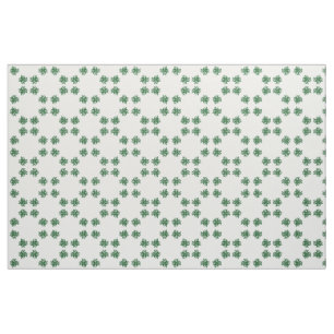 Fabric - Cluster von Holly-Blätter und Berries Stoff