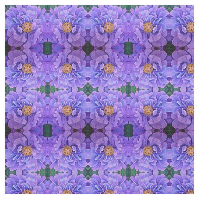 Fabric - Lavender Peony Stoff (Muster)