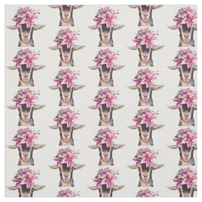 Fabric - Lilly the Goat Stoff (Muster)