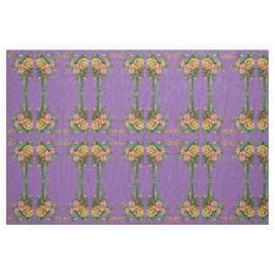FABRIC MATERIAL CRAFT FLORAL STIL STOFF