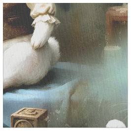 Fabric Panel Storybook Bunny Stoff