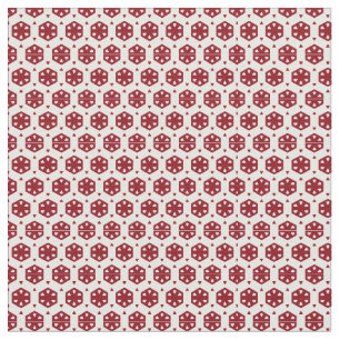 Fabric - Red Florets Stoff